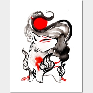 Okami Amaterasu II Posters and Art